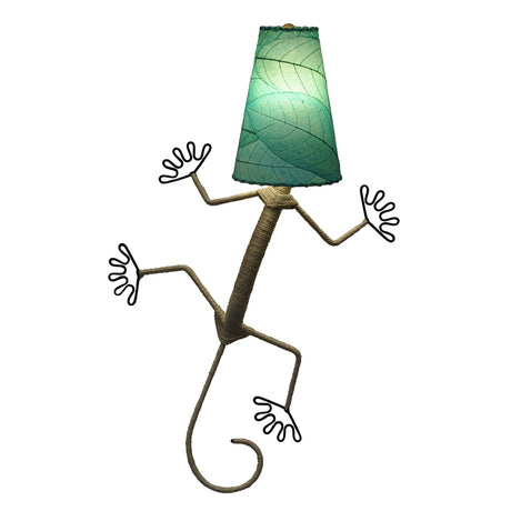 cocoa leaves gecko lamp
