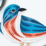 Bluebird with Lemons & Blueberries Quilling Card