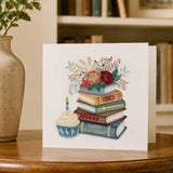 Books & Cupcake Birthday Quilling Card