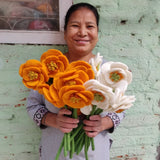 Spring Showers Felt Flower Bouquet