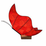 Butterfly Large Table Lamp - Red