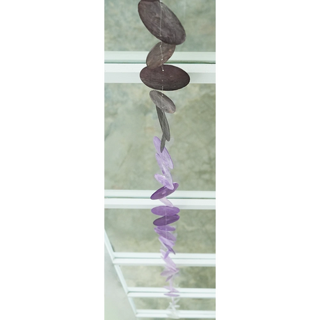 Capiz Shell Strand - Ombre Lavender