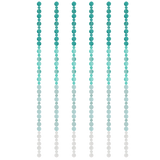 Capiz Shell Strand - Ombre Turquoise