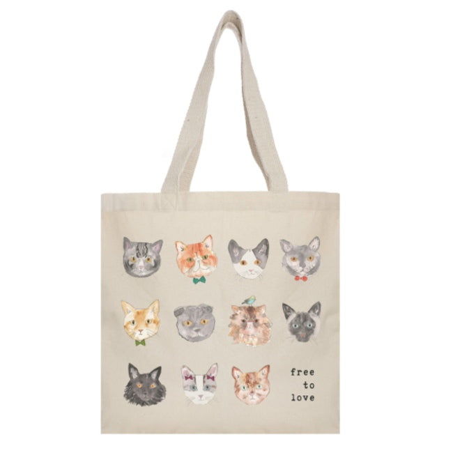 cat lover tote