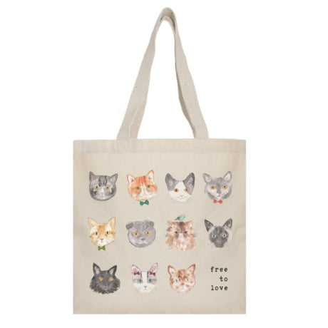 cat lover tote