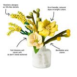 Citrus Zest Felt Flower Bouquet