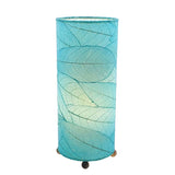 Cocoa Leaf Cylinder Leaf Lamp - Sea Blue