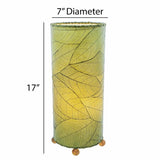cocoa leaf table lamp green size