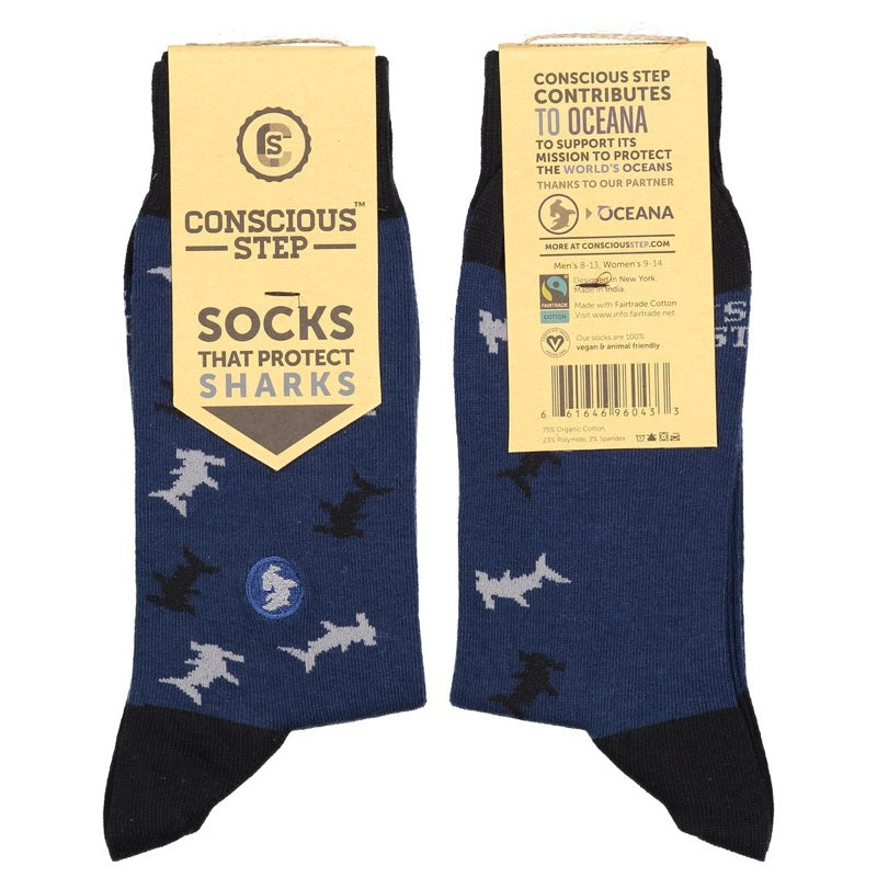 conscious step shark socks
