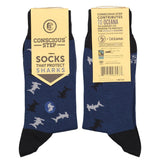 conscious step shark socks