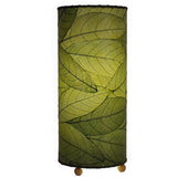 cylinder leaf lamp green