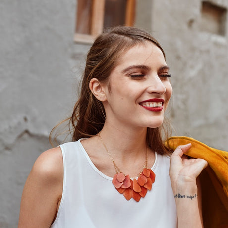 Dahlia Necklace - Moonlight