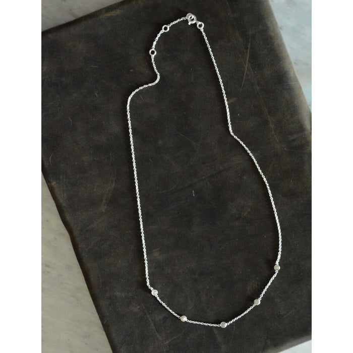 delicate pearl sterling necklace 1