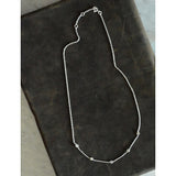 delicate pearl sterling necklace 1