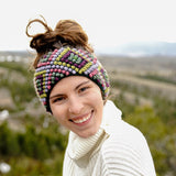 diamond earwarmer floral model 1
