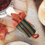 Upavim dog skillet handle with a playful design, perfect for safe gripping and cooking with dog-themed cookware.