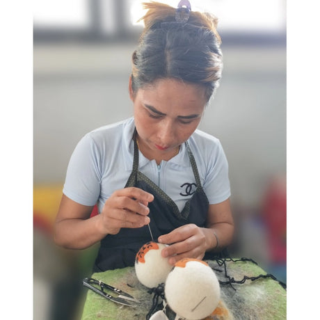 Eco Wool Dryer Ball - Sun