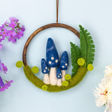 felt Forest ring blue mystery 1