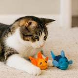 felt cat toys fish with cat