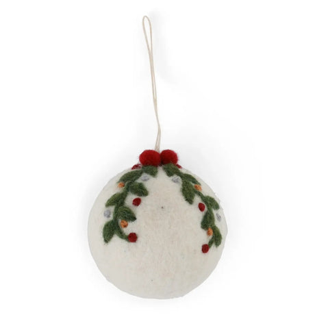 Felt Christmas Bauble Ornament - Garland