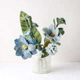 felt flower bouquet morning dew