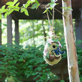 Felt Birdhouse Nesting Blue Jay