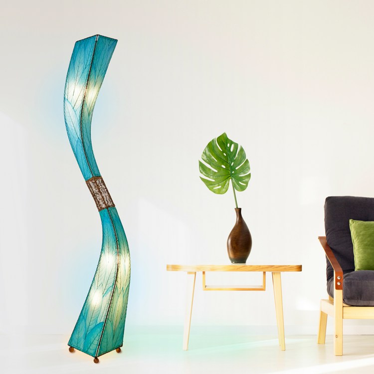 flow giant lamp blue styled