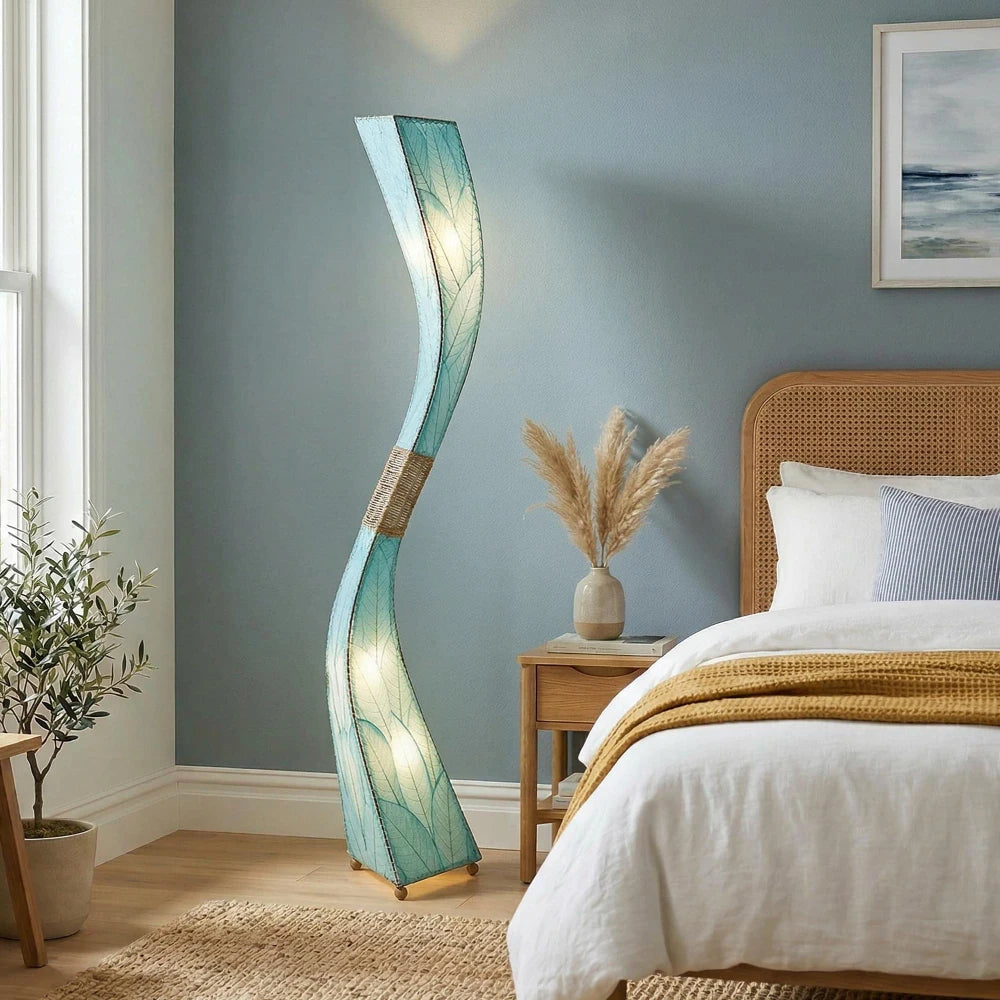 Flow Giant Leaf Lamp - Blue - est. ship 5/2026