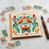 Folk Art Quilling Card