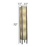 fortune giant floor lamp natural size