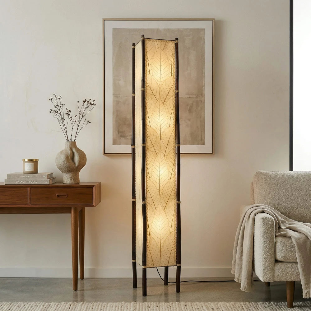 Fortune Giant Leaf Lamp - Natural - est. ship 5/2026