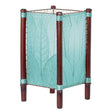 fortune table lamp blue new