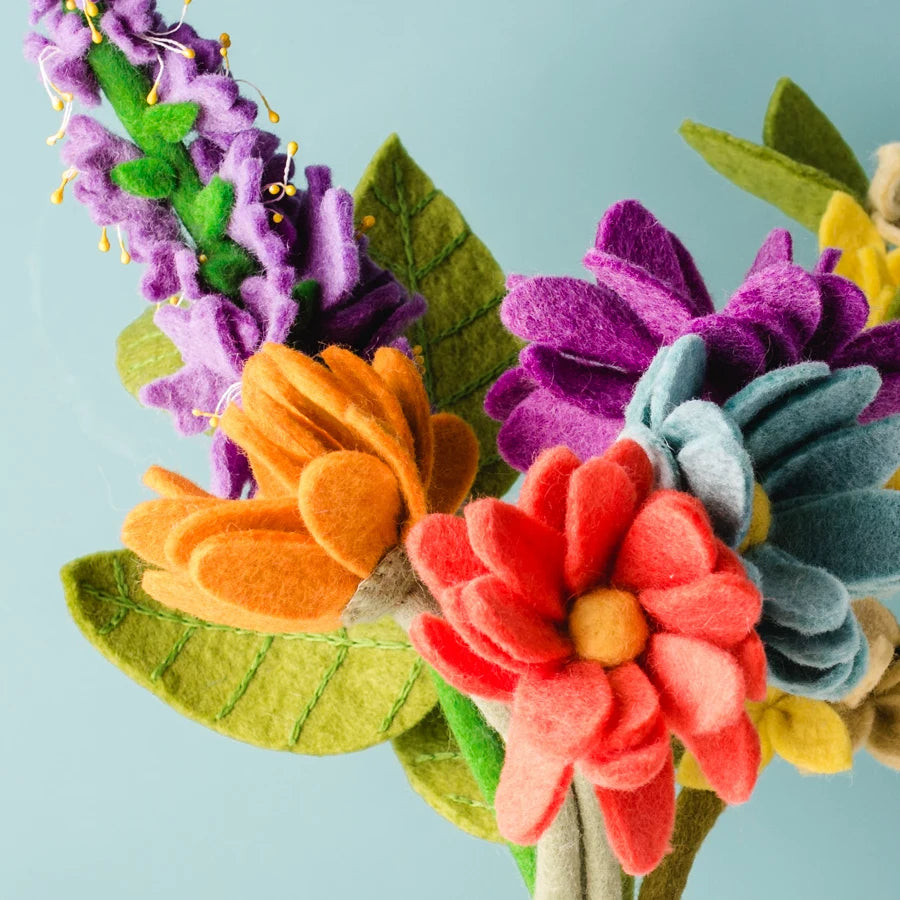 Garden Party Felt Flower Bouquet