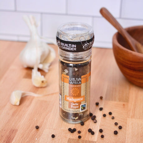 garlic pepper grinder styled