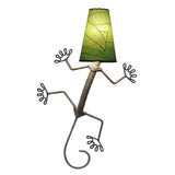 gecko leaf lamp green