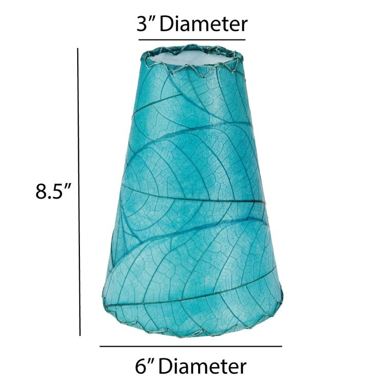 gecko wall lamp blue shade