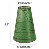 gecko wall lamp green shade
