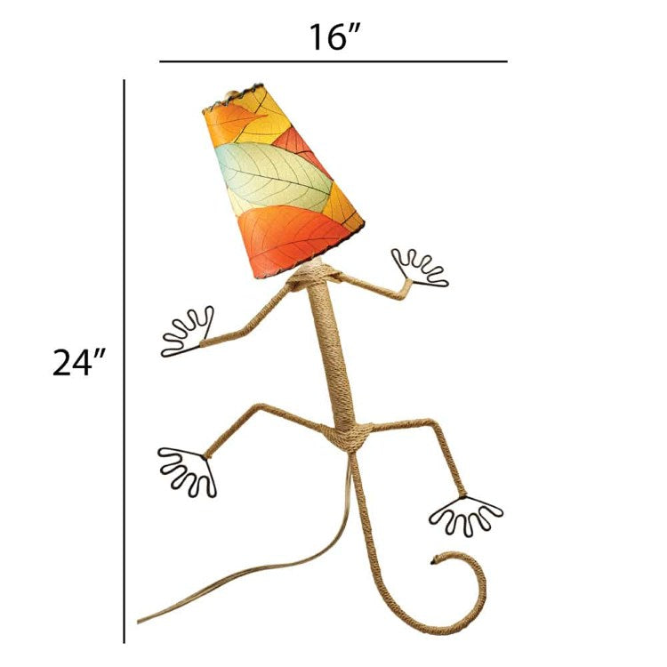 gecko wall lamp multi size