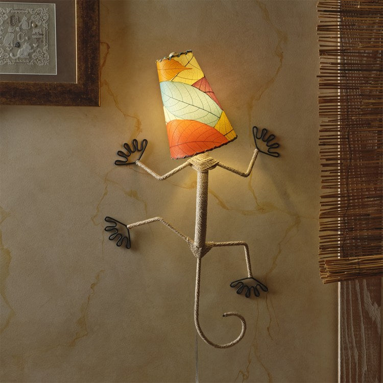 gecko wall lamp multi styled