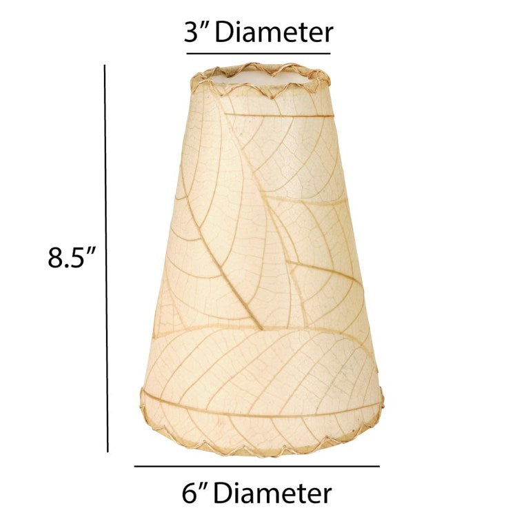 gecko wall lamp natural shade