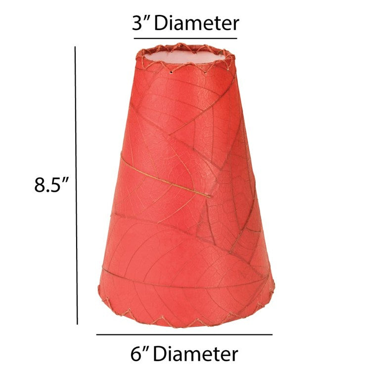 gecko wall lamp red shade