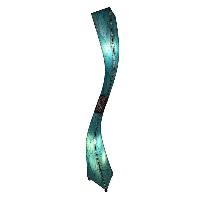giant flow leaf lamp blue