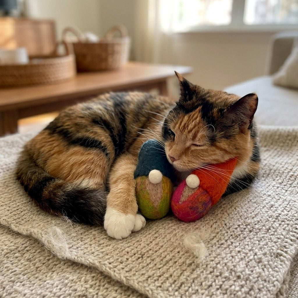 Gnomes Cat Toy Set of 2