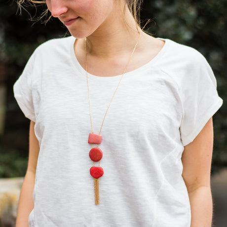 gracia tagua necklace