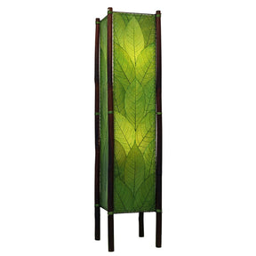 green fortune leaf floor lamp