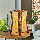 hourglass table lamp multi styled