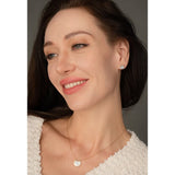 iris mother of pearl necklace model