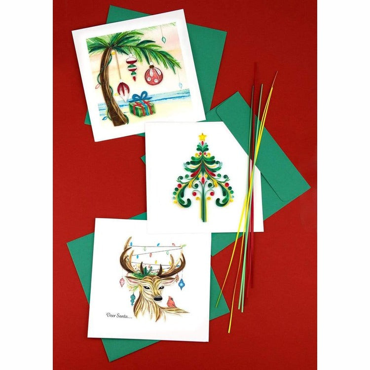 island holiday quilling card 1