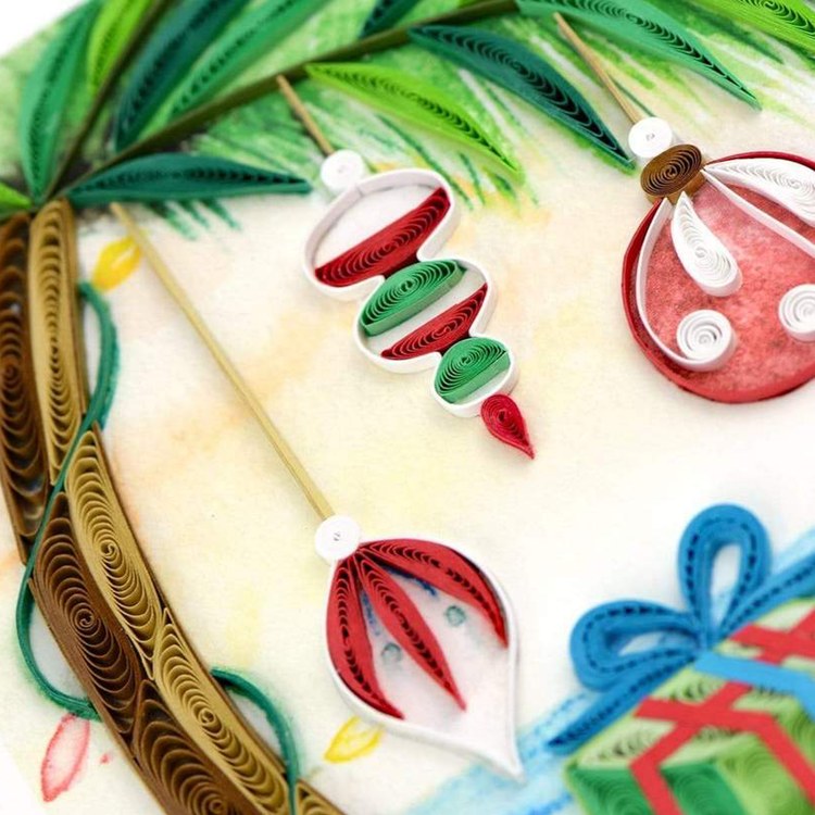 island holiday quilling card 2