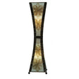 jackfruit leaf hourglass lamp natural